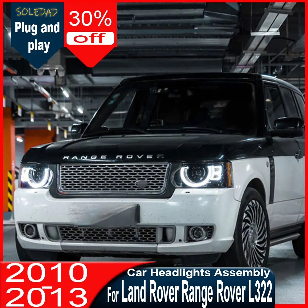 

Car Light Assembly LED Headlight For Land Rover Range Rover Executive L322 2010 2011 2012 Front Headlamp Automotive Accessories