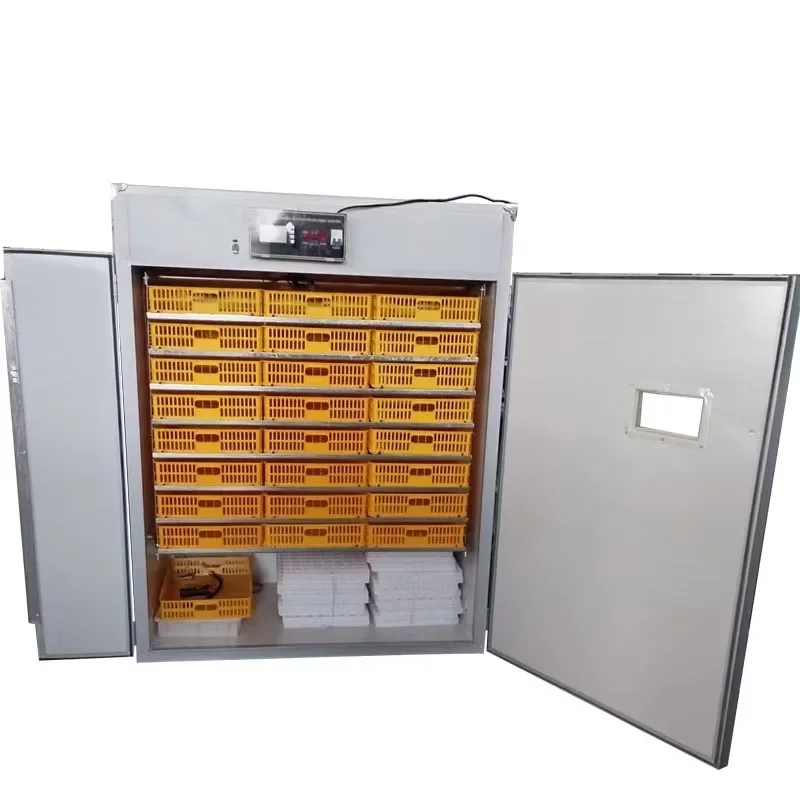 【Najlepiej sprzedające się】 Hurtownia JIATAI - 2112 jaj kurzych i inkubator