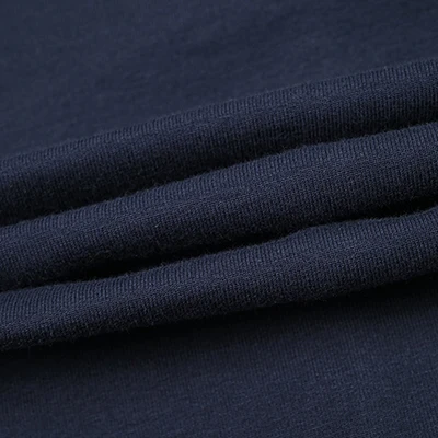 BARCALI Jugend-Set: Marineblauer und Schwarzer Pullover mit Maxirock, Langarm, Kontrastkragen und Reißverschluss, French Terry für den Winter – Detail 9