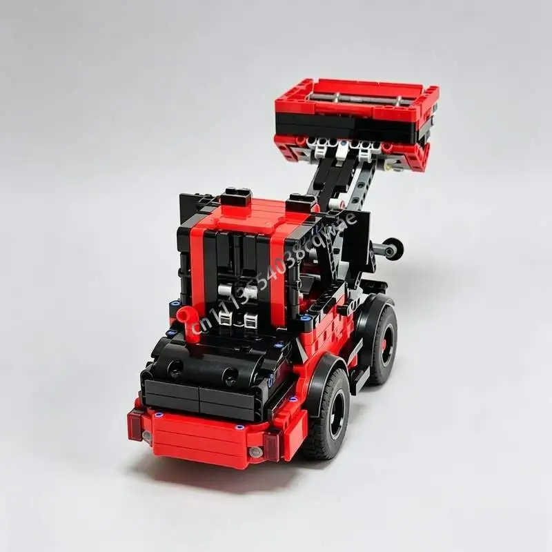 797 PCS MOC Front Loader Vehicle Model Engineering Construction Truck Custom Creative Assembly Building Blocks Collectible Gifts