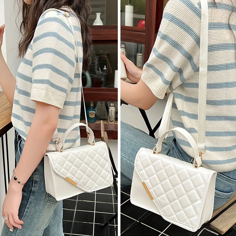 กระเป๋าสะพายข้างทรงสี่เหลี่ยมล - Women'S Bags Handbags บทวิจารณ์และราคา
