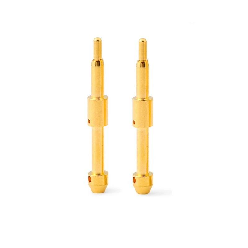 POGOPIN スプリングシンブルコネクタ、スレッド高電流金メッキ充電プローブ医療機器コンタクトピン卸売