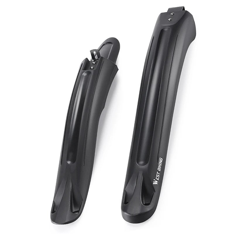 AliExpress West Biking WEST BIKING 2Pcs Bike Fenders Mudguard Dustproof Cycling Splash Guard Universal Bicycle Mudguard Splash Proof for Mountain Bike