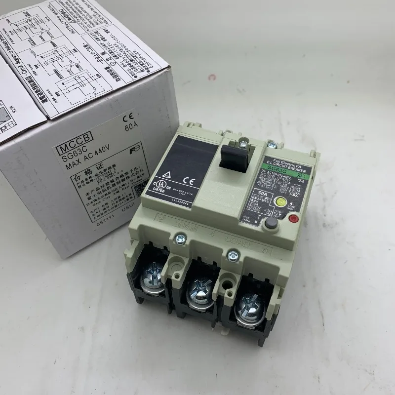 Original genuine air switch circuit breaker EG53C EG53AC 3P 15A 20A 30A 40A50A