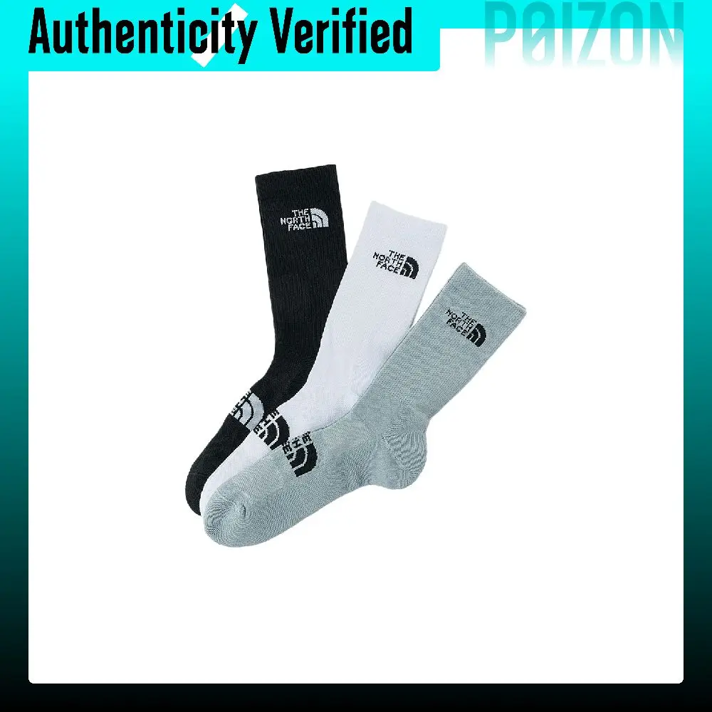 THE NORTH FACE Crew Socks Unisex 3 Pack NF0A8AMY-CV4
