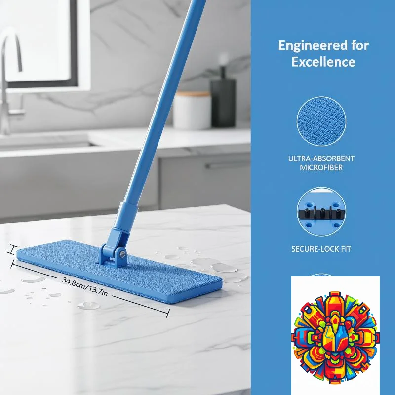 Premium Quality Replacement Microfiber Mop Pad for OneUp 3000 5000 Series Floor Maintenance