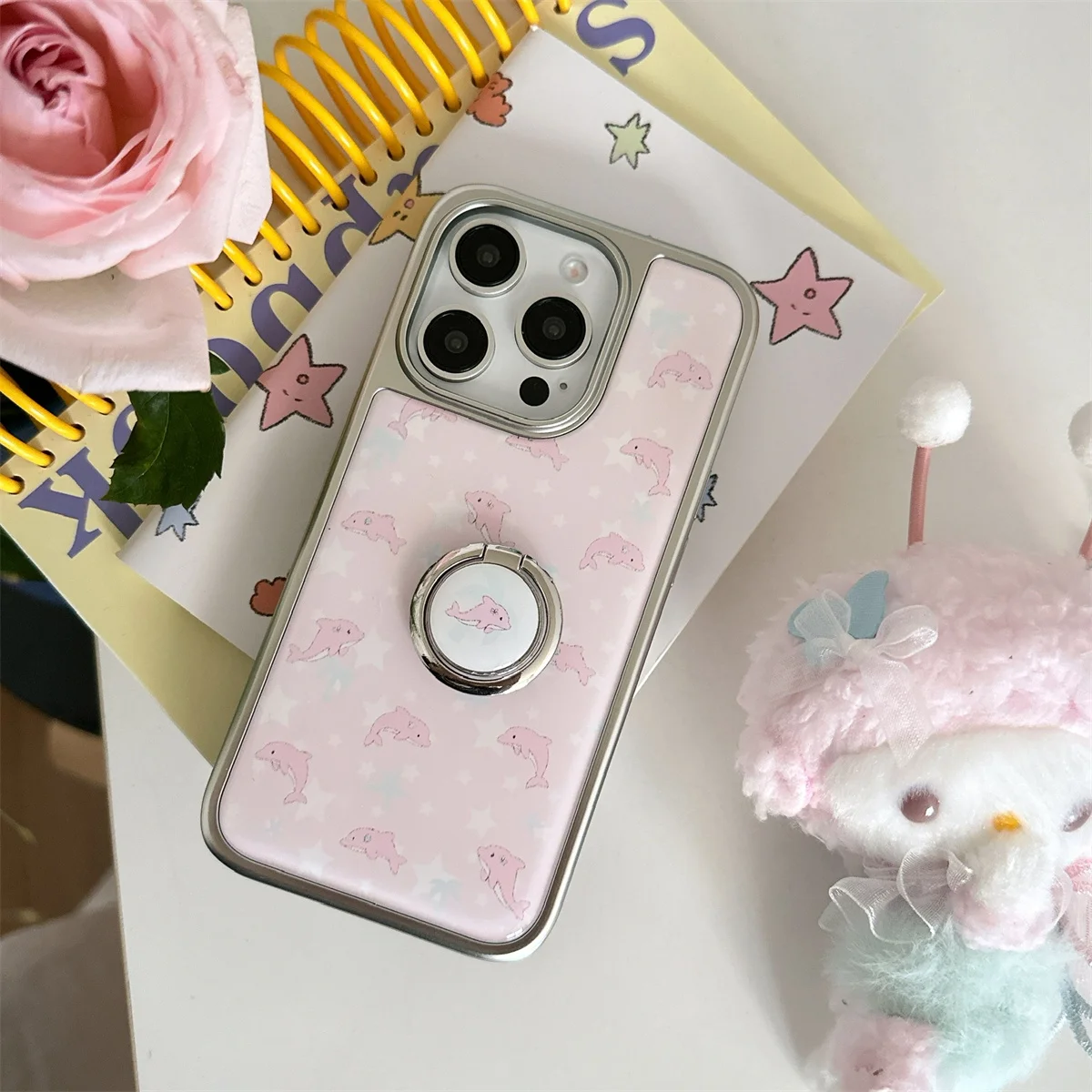 

New HelloKitty Cute INS Korean Luxury Stylish Shockproof Phone Case For iPhone 16 15 14 13 Pro Max Lovely Anti-fall Cover Funda