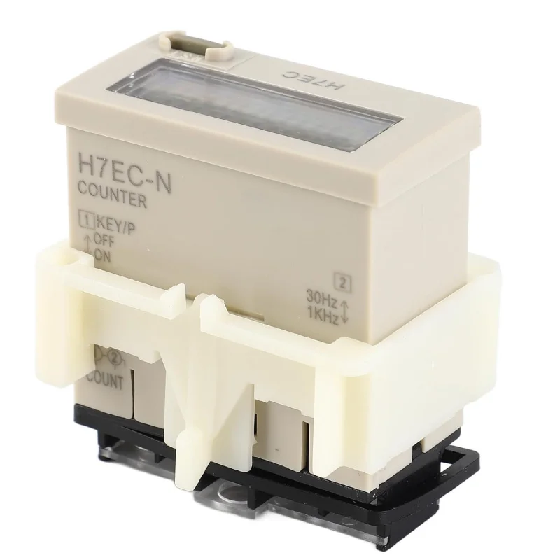 

H7EC-N Without Input Voltage LED Digital Counter Meter Digital Electrical Counter 8 Digit LCD Display 0-99999999 Counting Range