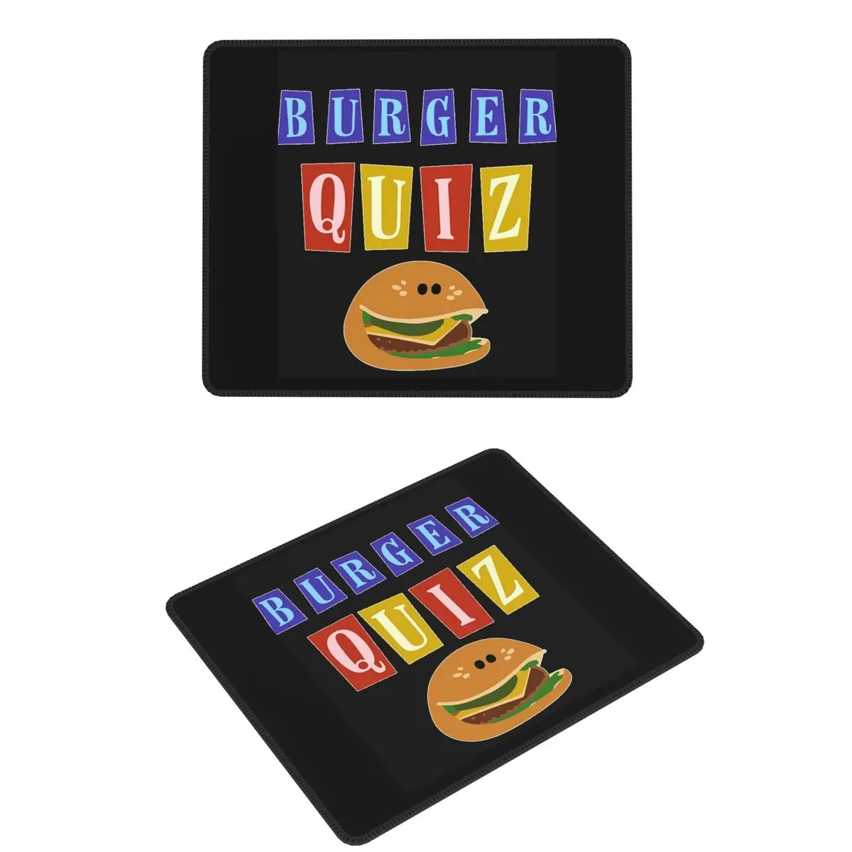 

Burger Quizz новый логотип коврик для мыши компьютерная клавиатура коврик для мыши игровой ПК ноутбук настольный коврик офисные аксессуары коврики для стола