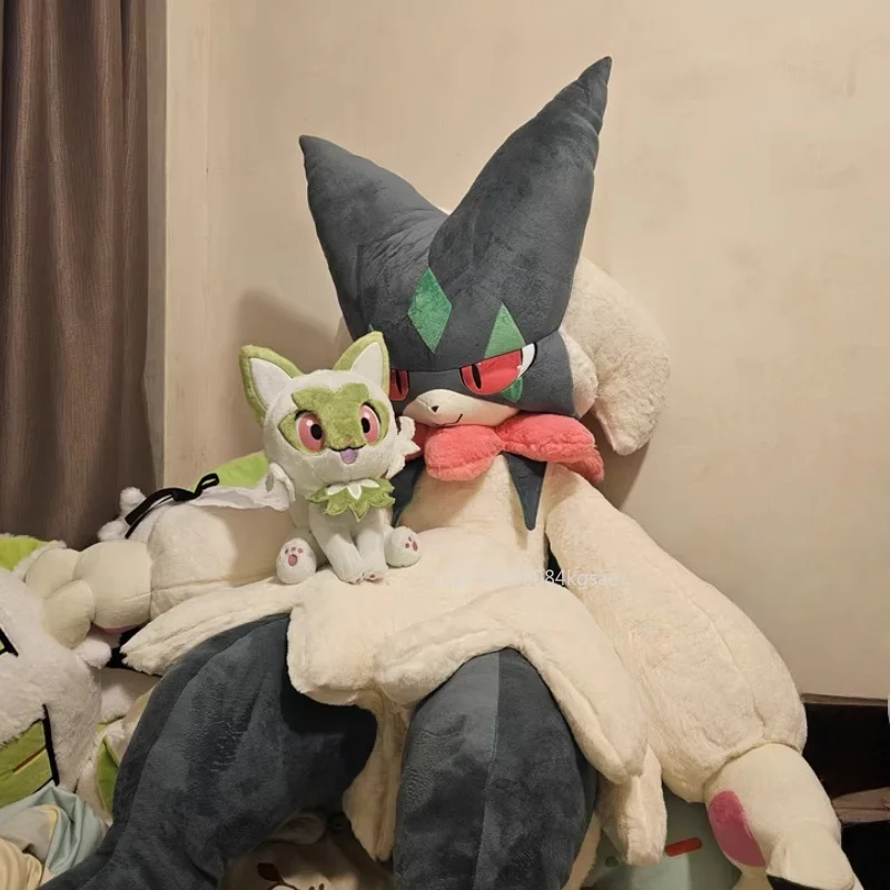 

170cm Super Big Size Meowscarada Stuffed Plushies Pokemon Full-length Anime Cartoon Collect Decoración Children's Christmas Gift