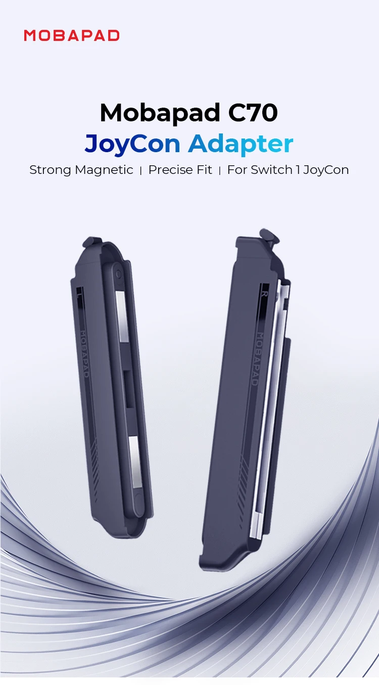 MOBAPAD C70 Сильный магнитный адаптер для Nintendo Switch 1 JoyCon для геймпада M6 S/HD S1 S/HD Контроллер на игровой консоли Switch 2
