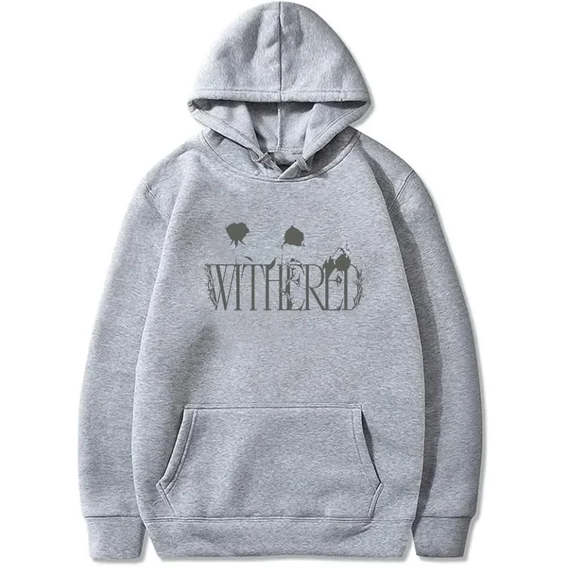 2025 yiyi D4vd Withered Logo Толстовки с капюшоном Tour Merch Пуловеры для женщин и мужчин Модная уличная одежда в стиле хип-хоп Толстовки с длинными рукавами