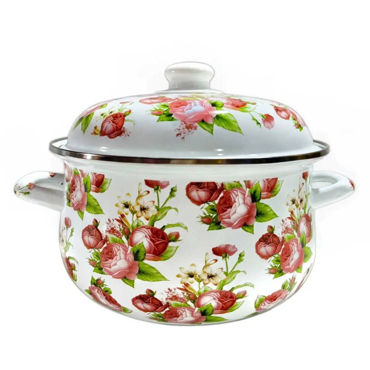 

Extra Thick Enamel Stew Pot Kitchen Hotel Cookware Enamel Pot Soup Porridge Cooking Noodles Pot