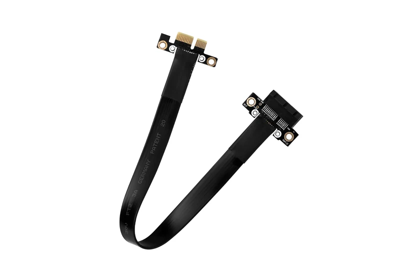 NEW PCI Express Gen3 8Gbps Flex Relocate Cable PCI-E 1X to 1X Slot Riser Card Extender Extension Cable for Bitcoin Miner Mining