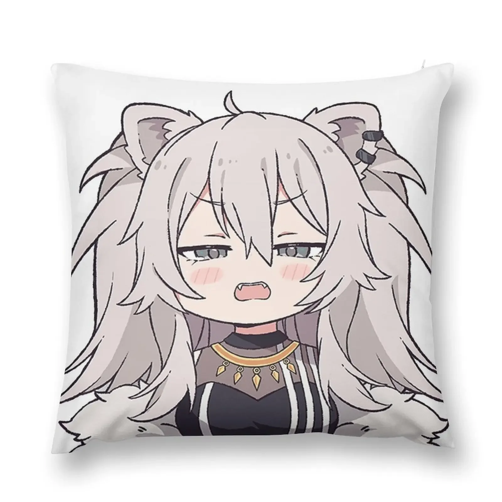 Shishiro Botan Chibi Throw Pillow Pillow Case covers for pillows pillow