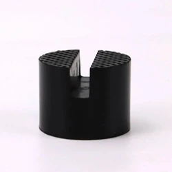 1PC Universal Jack Rubber Support Pad Durable Wear Resistant Car Slotted Frame Rail Floor Socket Adapter Lifting Rubber Pad