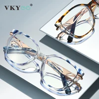 VICKY, nuevo diseño de moda con montura cuadrada geométrica, gafas de lectura antiluz azul para mujer, prescripción personalizable 87326