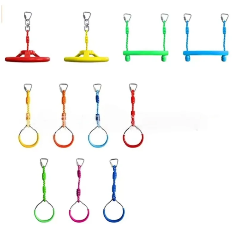 เด็กฟิตเนสของเล่นเด็กแหวน Swing เกมสนามเด็กเล่น Flying GYM แหวน Swing บินดึงกีฬากลางแจ้งในร่ม GYM Swing