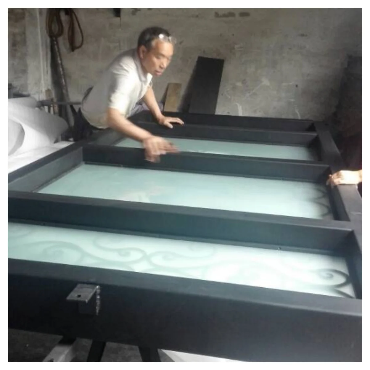 Custom-Made Wrought Iron Door Steel Glass Doors