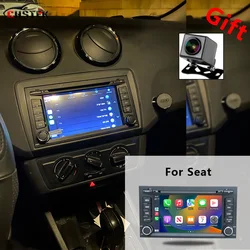 CHSTEK Car Radio Carplay Stereo For Seat Ibiza Leon MK3 5F 2012-2020 Android 13 Bluetooth Navigation WIFI 4G Multimedia Player