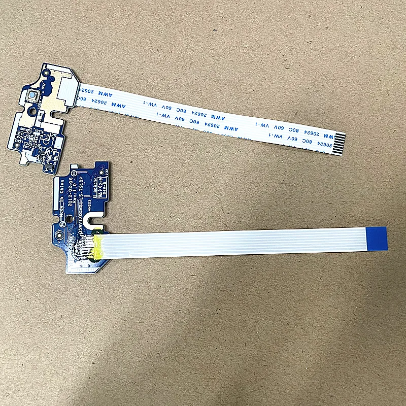 New original power switch Button Board for E1 E1-571 E1-531 E1-521 E1-571G E1-531G E1-521G LS-7912P P5WE0 NBX0000UR00 V3-551