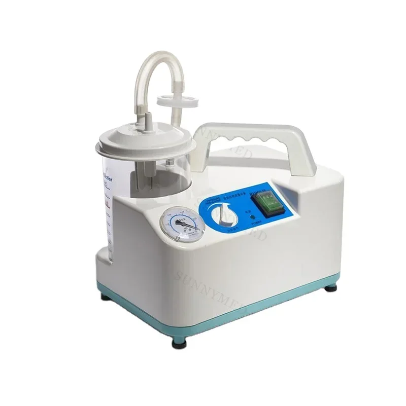 SY-I053  Aspirator Unit Pump Vacuum  with Single Bottle Medical Portable Electric Pump Phlegm  Machine