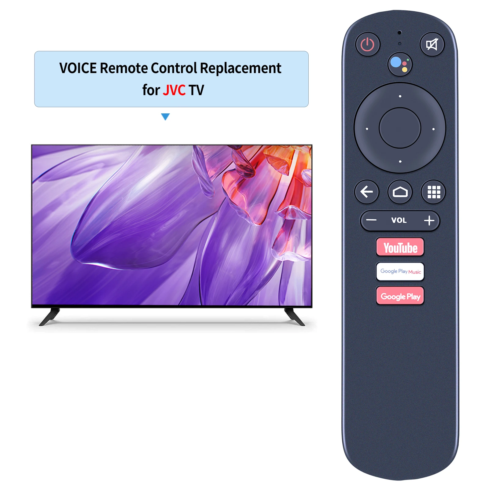 Remote control for JVC TV