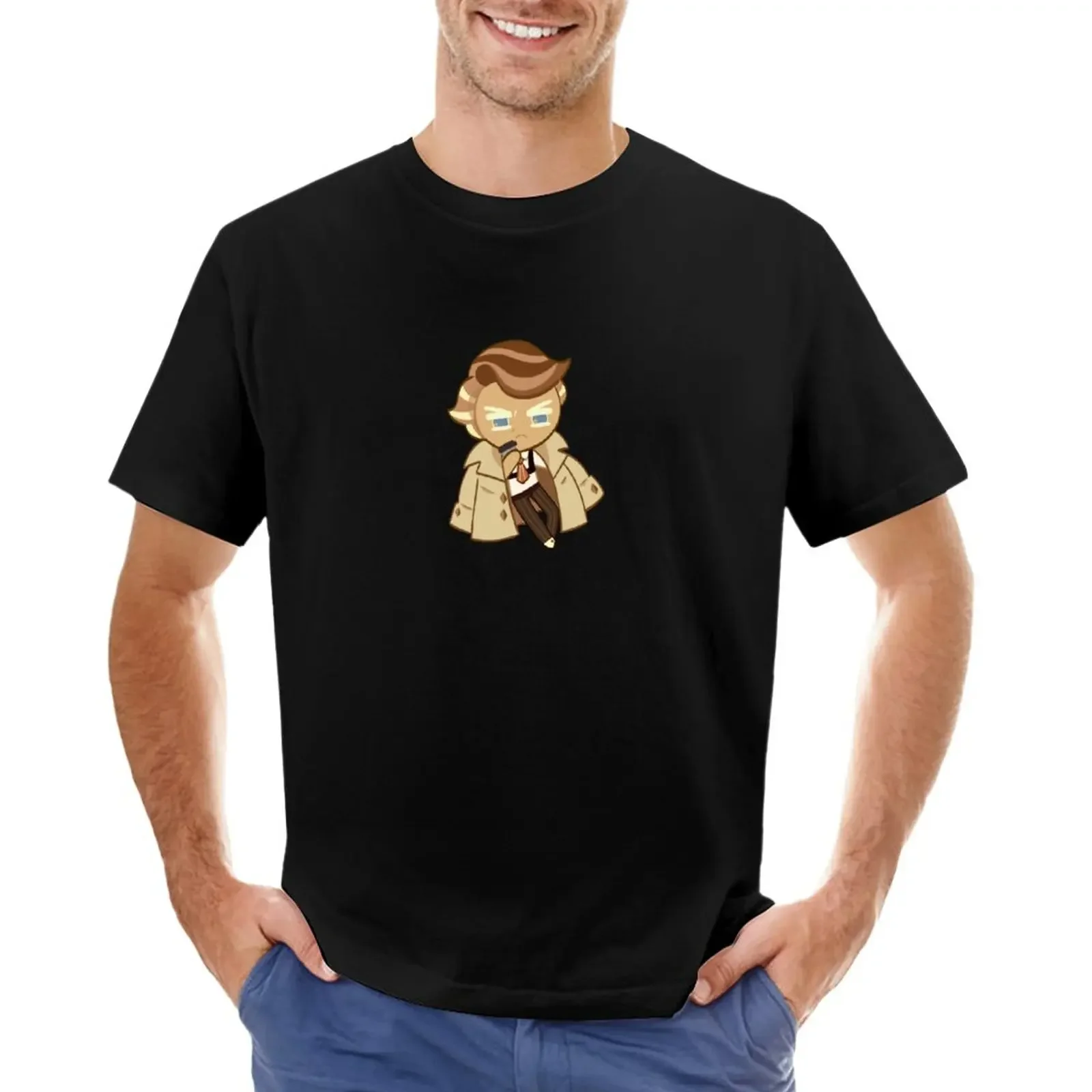 Almond Cookie - Cookie Run T-Shirt customizeds sweat for a boy plus size tops Short sleeve tee men