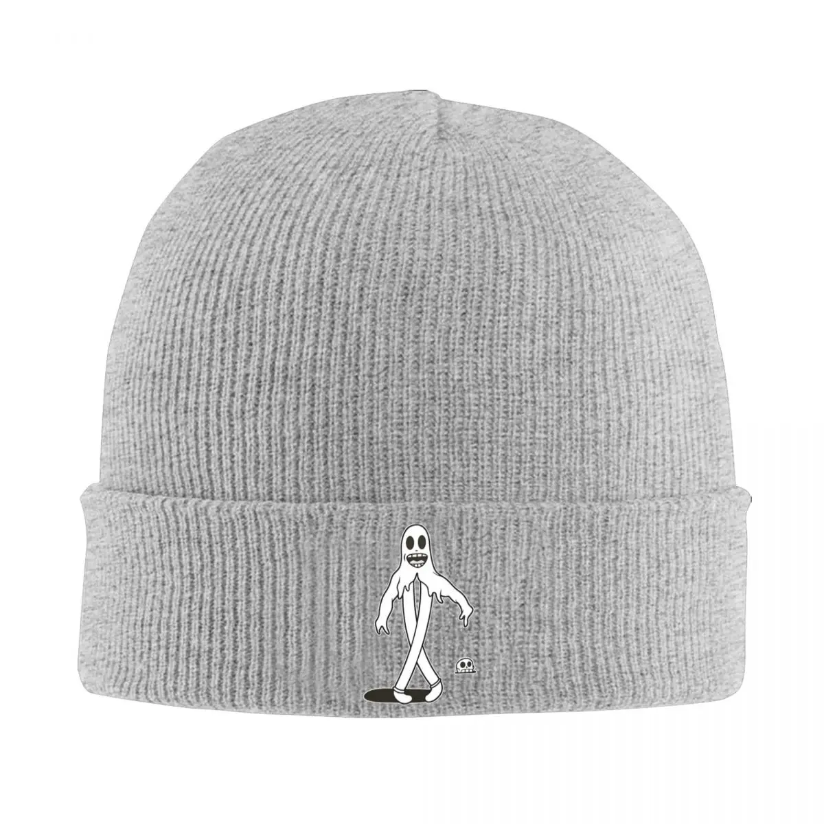 Ghostemane Rap Knitted Hat for Women Men Beanies Autumn Winter Hat Acrylic Hip Hop Metal Gothic Rock Crochet Caps