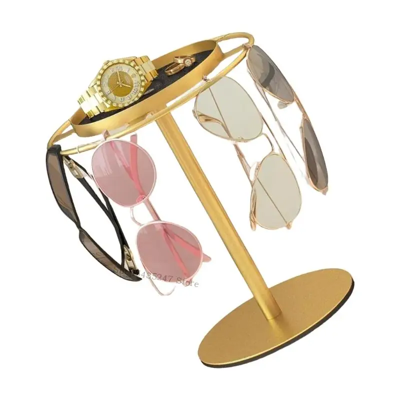 

Sunglasses Rack Metal Organizers Showcase Sleek Eyewear Display Modern H7EF