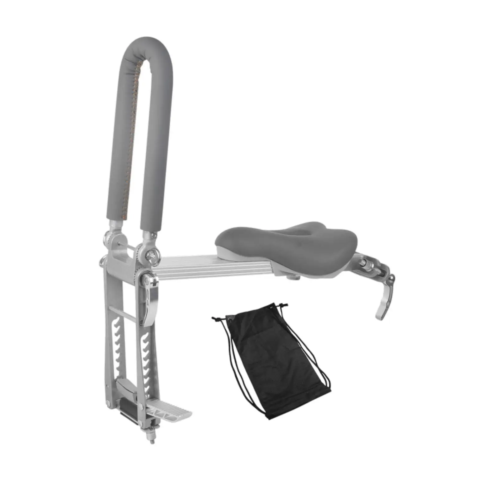 

Детское велосипедное сиденье с передним креплением, простая установка, алюминиевый сплав для складного велосипеда