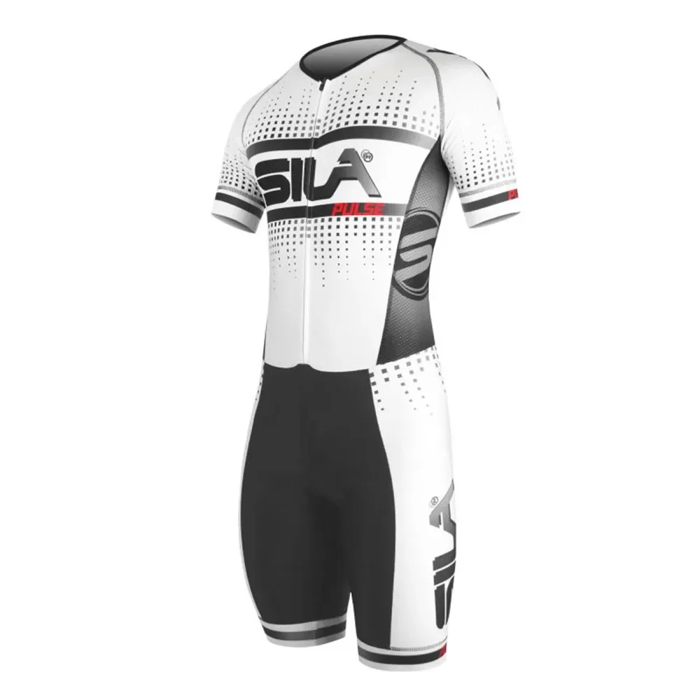 Sila Kids Cycling Skating Suit Inline Skate Speed Skating Short Sleeve Racing Suit Ciclismo Children\'s Fast Skating Clothing New