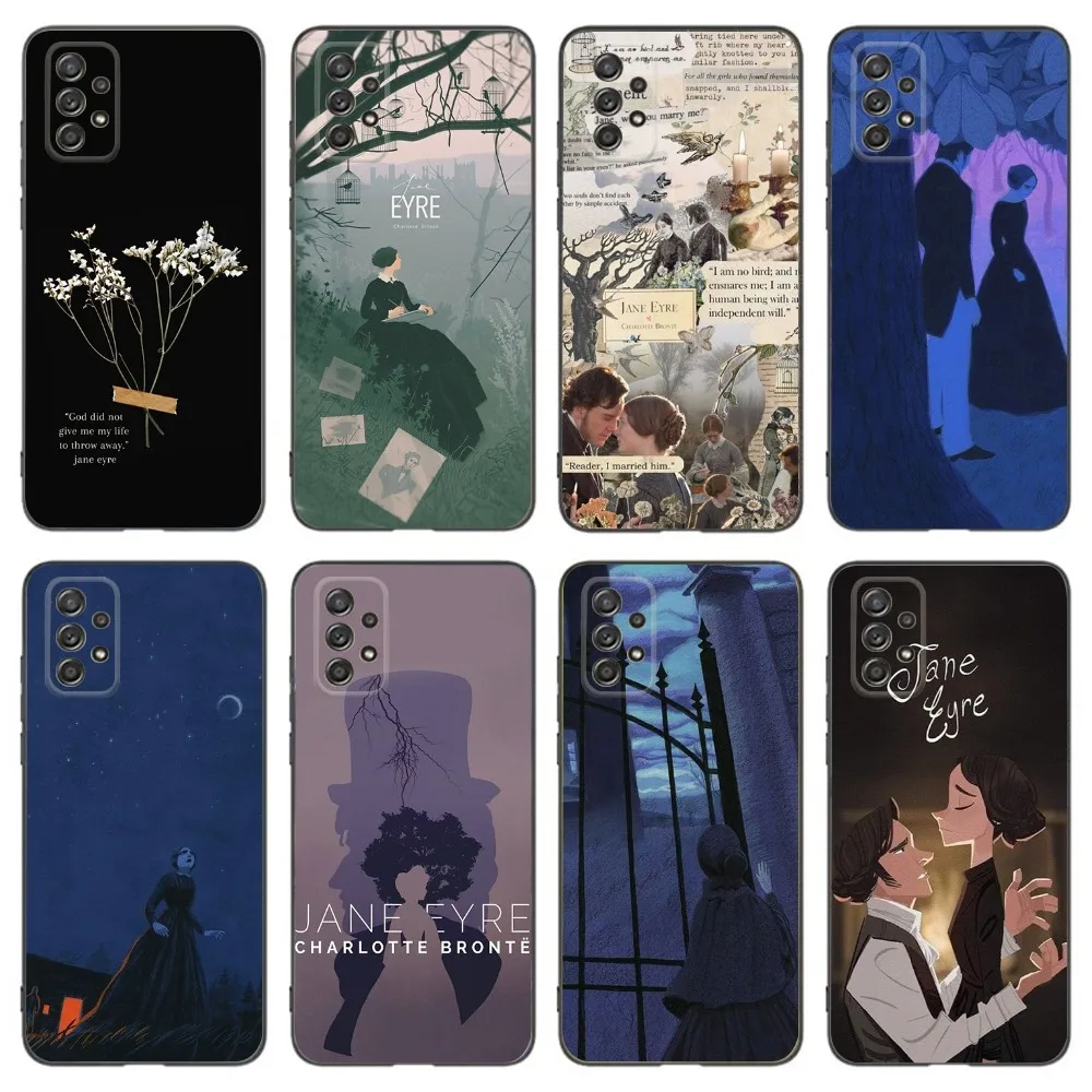 Jane Eyre Phone Case For Samsung Galaxy A13,A21s,A22,A31,A32,A52,A53,A71,A80,A91 Soft Black Phone Cover