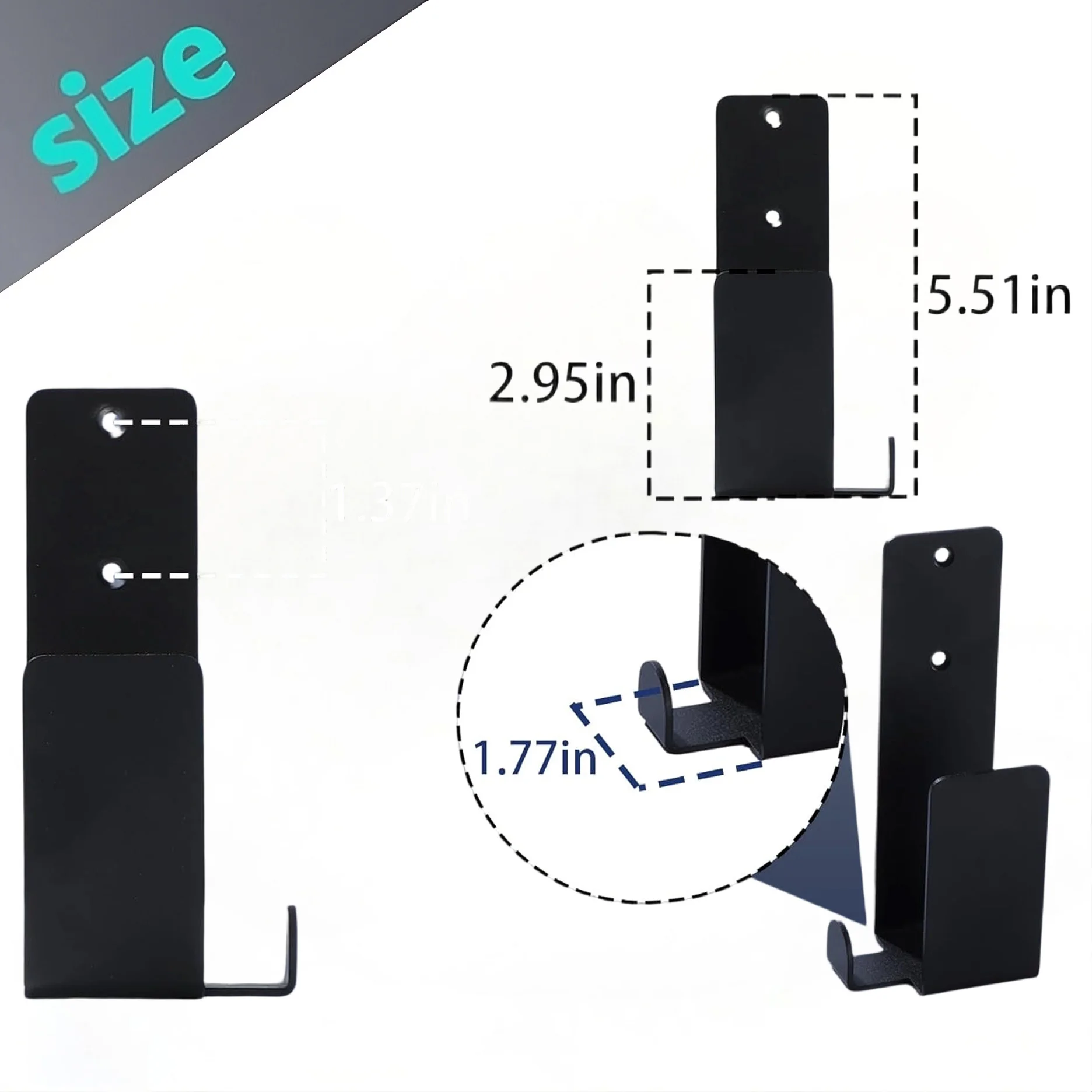 Nowy uchwyt ścienny One Connect Box do telewizorów Samsung QN65S95CAW QN55S95CAW QN55S95CAT QN65S95CAT QN55S95FAF QN55S95DAF — zdjęcie produktu 4