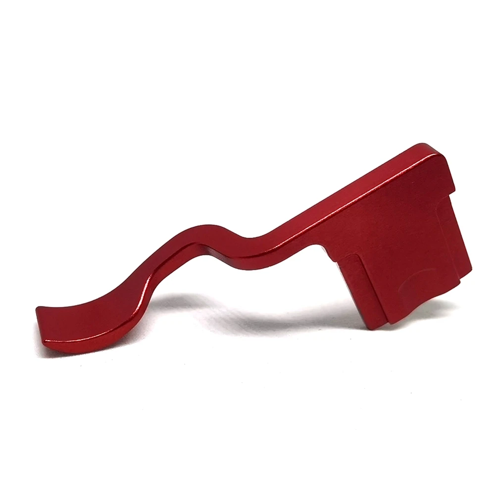 Aluminum Hot Shoe Cover Thumb-Up Hotshoe Thumb Grip for Fujifilm X-T30 Camera (for Fuji XT-10 XT20 XT3 XT2) Red