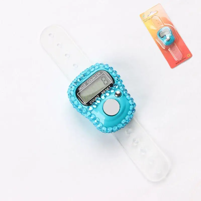 1pc Digital Finger Ring Counter with LCD Resettable Electronic Islamic Tasbih Prayer Counter Adjustable Tally Clicker for Sports image 6