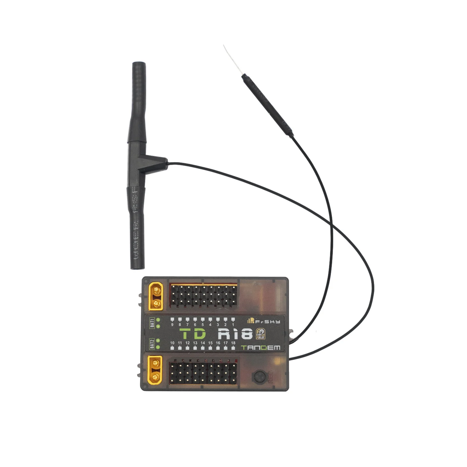 FRSKY TD R18 2.4GHz/900MHz series dual band 18CH PWM 16CH SBUS 24CH FBUS MX receiver for series X20 X20S radio controller