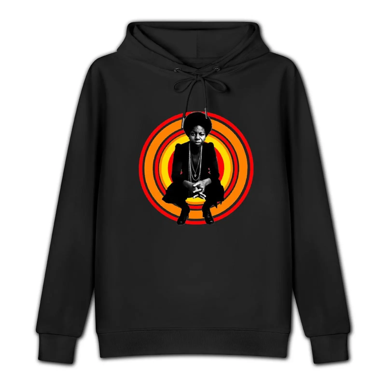 Retro Nina Simone Pullover Hoodie men's autumn clothes mens clothes autumn clothes new hoodies and sweatshirts