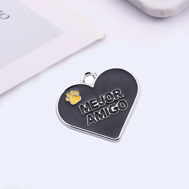 Exclusive Personalized Custom Love Pet Dog Tag ID Card Custom Nameplate Dog Collar Accessories Anti-lost Pet Supplies Wholesale