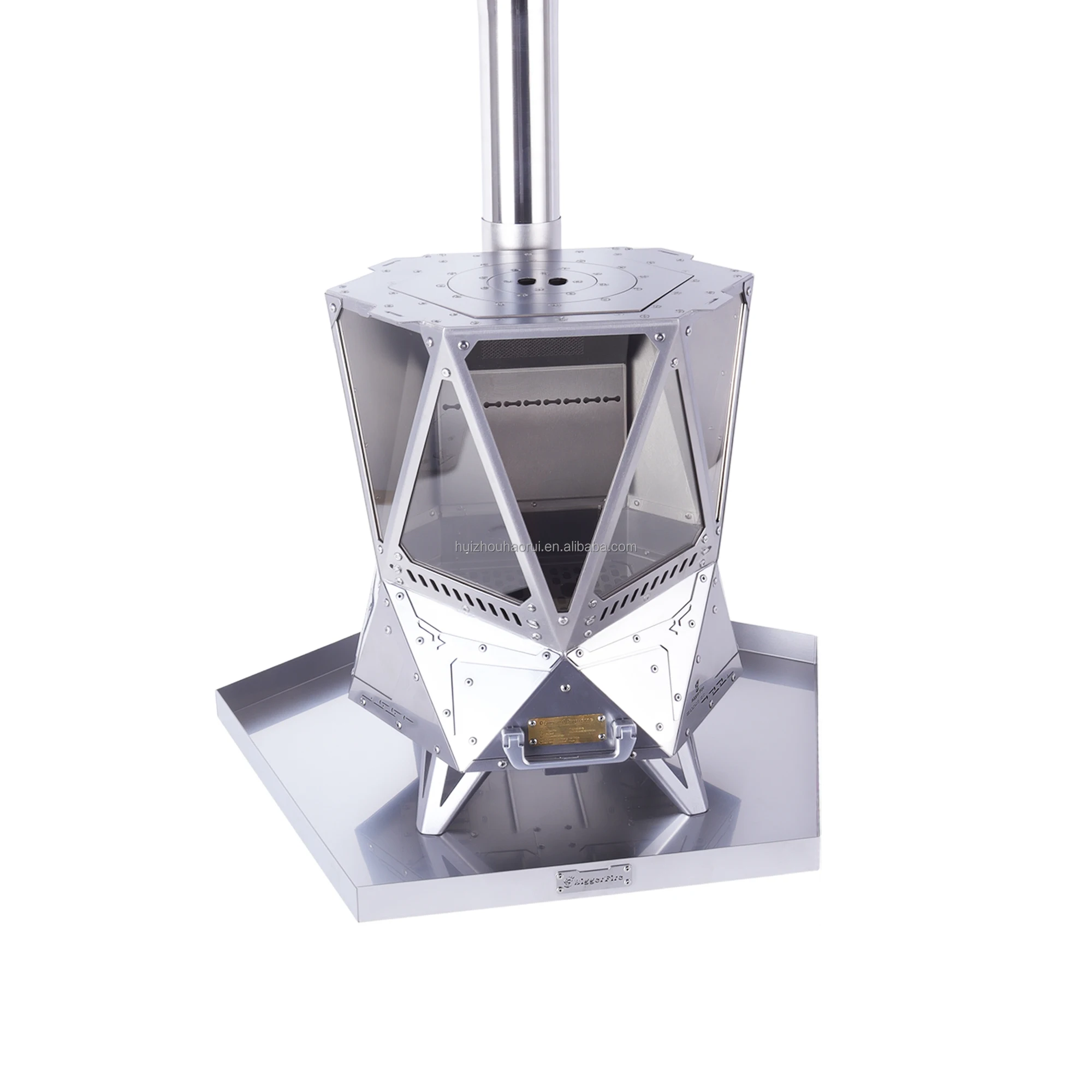 New Stainless Steel 430 Camping Tent Heating Stove Multipurpose Outdoor Wood Burning Stove