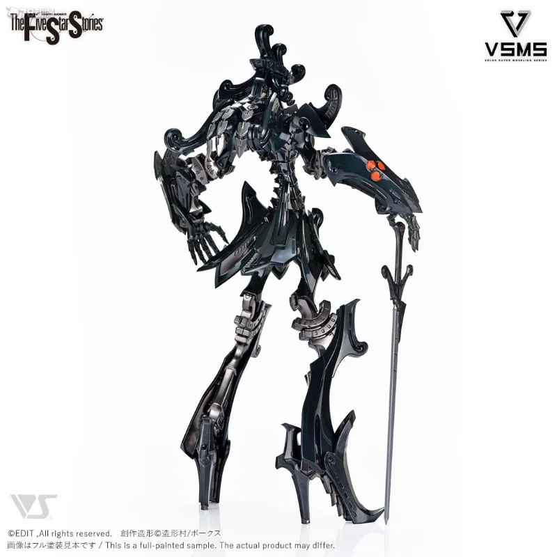 Suministro puntual VOLKS Original VSMS serie DACCAS Black Knight figura de acción modelos de ensamblaje juguetes modelo coleccionable regalos para niños