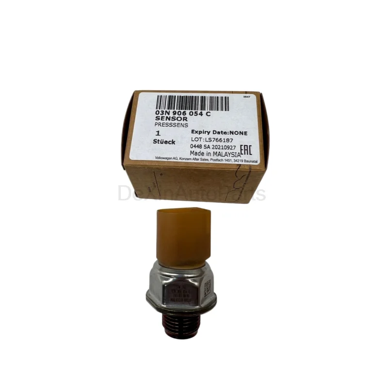 03N906054 03N906054C High Quality Fuel Rail Pressure Sensor suitable for VW Golf Passat Tiguan Touran Audi A3 A4 EA189 EA288 OEM