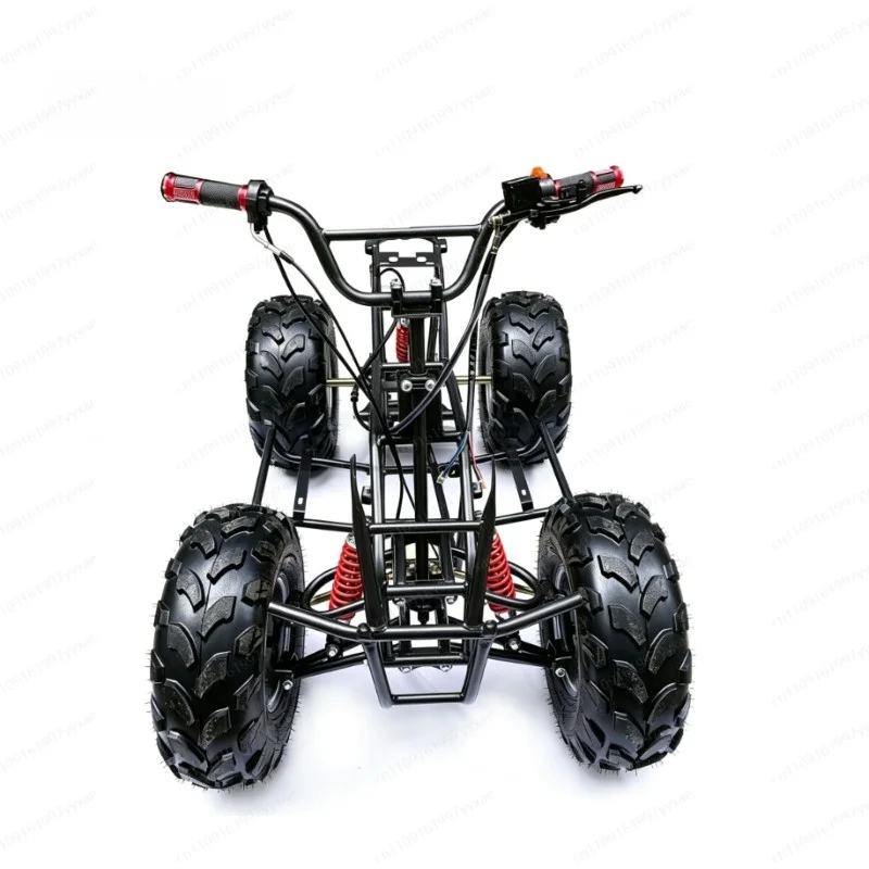 Modified ATV Quad Full Set Accessories, Frame Suspension Rear‑Axle Assembly with 8‑Inch Off‑Road Tires