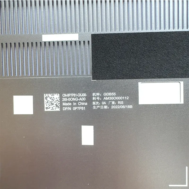 FOR DELL Precision 7560 M7560 D case, bottom case 0P9W6Y 0R07Y1 0P7P81