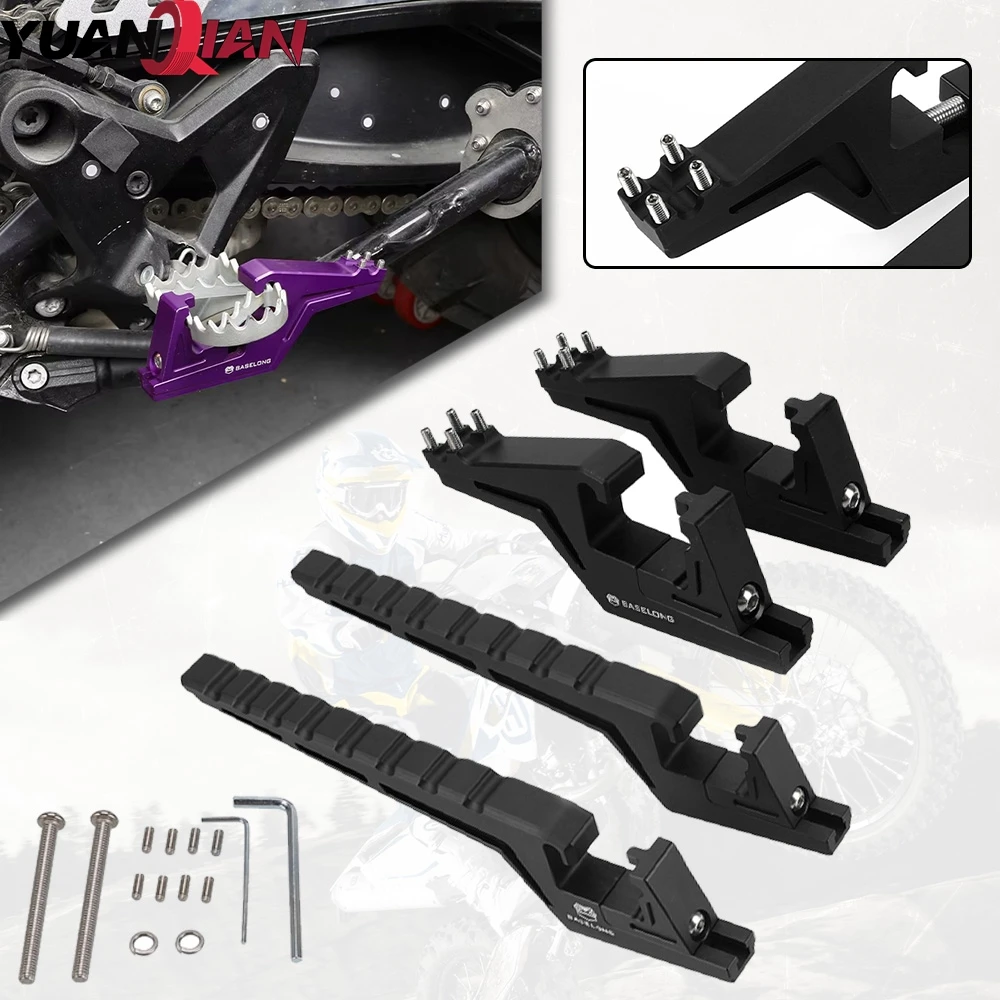 

Для KTM 990 SMR/SMT 125 150 250 300 XC-W SIX DAYS 2017-2022 2023, аксессуары для мотоциклов, удлинители подножек переднего пассажира