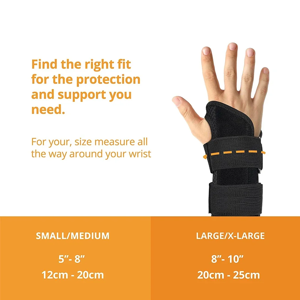 1Pcs Carpal Tunnel Wrist Brace for Women and Men - Wrist Splint for Hand and Wrist Support and Tendonitis Arthritis Pain Relief