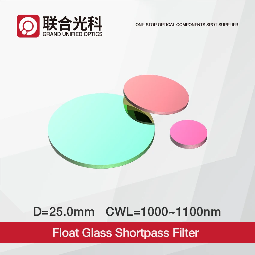 

Cheap Short Pass Filter CWL 1000nm 1050nm 1100nm Dia 25mm
