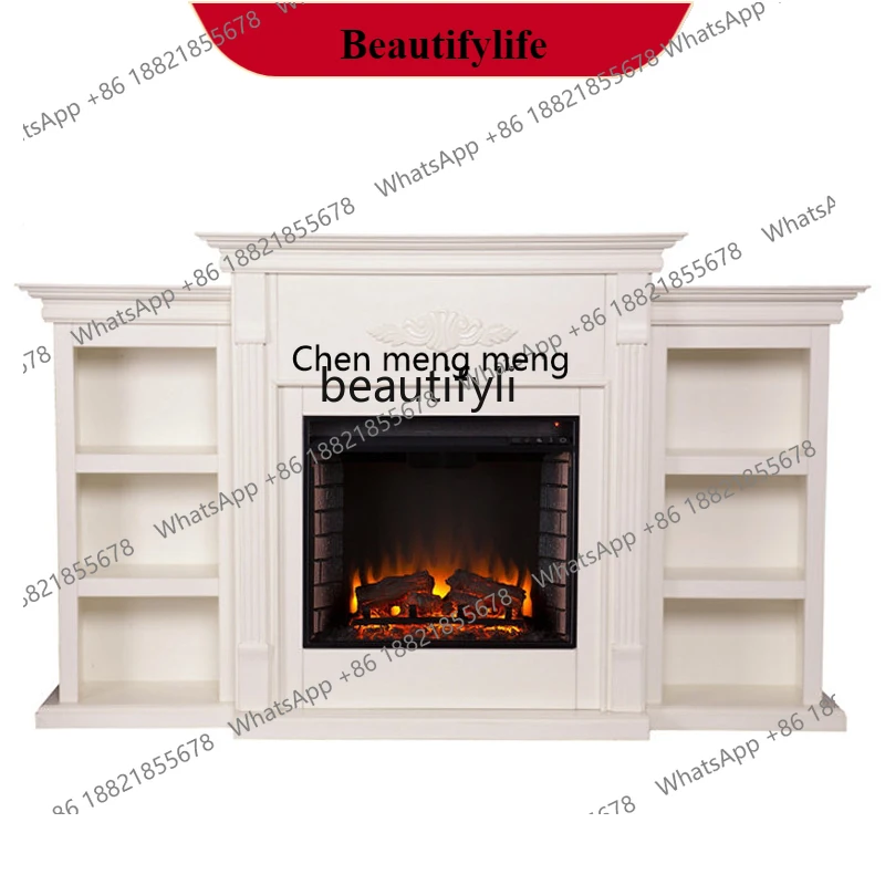 G153 T American country retro mantel living room decorative porch cabinet background wall TV cabinet