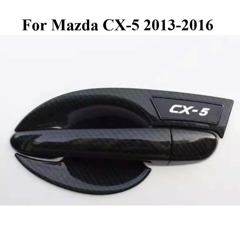 

car assecories For Mazda CX-5 2013-2016 Exterior door bowl protective cover decorative sequin car stickers