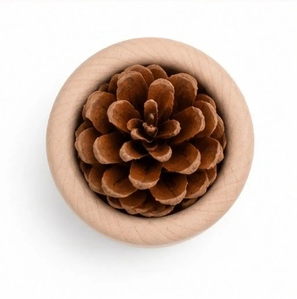 4Pcs Wooden Scent Spreader Cylindrical Essential Oil Diffuser for Home Office Aromatherapy Waterless Diffusion Portable